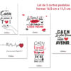 cartes postales les caencaens