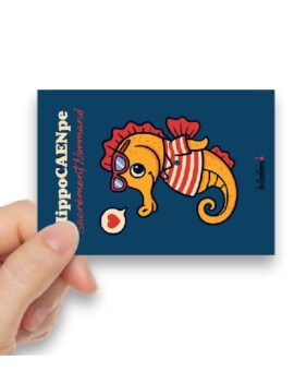 CARTE POSTALE hippoCAENpe sacrément normand