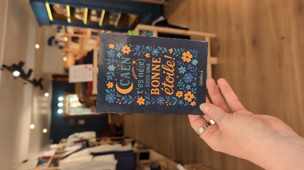 CARTE POSTALE Caen t es né-e sous une bonne étoile – Image 3