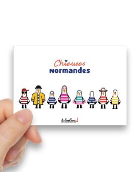 CARTE POSTALE Chieuses normandes