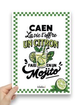AFFICHE A4 - Mojito