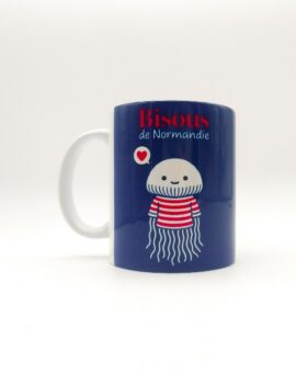 MUG bisous de Normandie Méduse